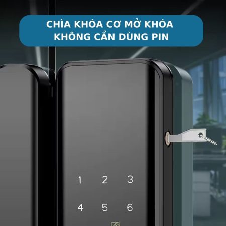 KHÓA CỬA KÍNH CƯỜNG LỰC DR-015 - Ảnh 2