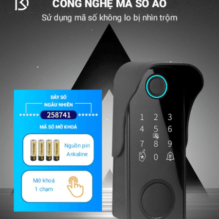 khóa thông minh cửa cổng dr-024 plus