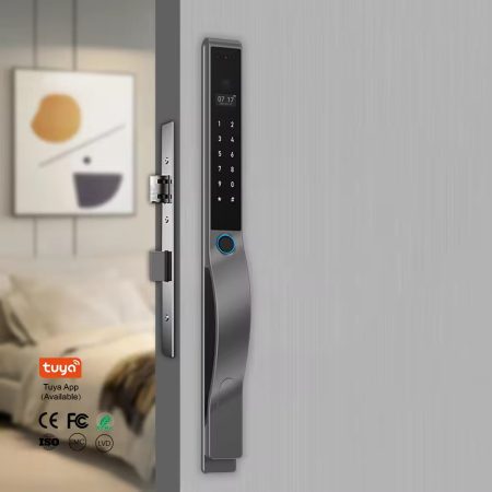 Khóa vân tay tự động cửa nhôm DR - 002 (Face ID) - Ảnh 3