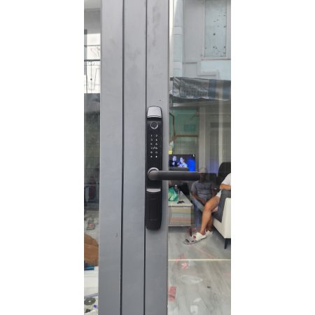 Khóa vân tay cửa nhôm DR-007 - Ảnh 3