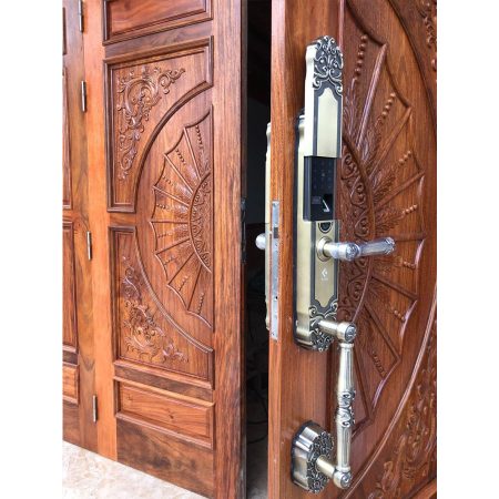 Khóa cửa vân tay tân cổ điển Kitos KT-C500 - Ảnh 3