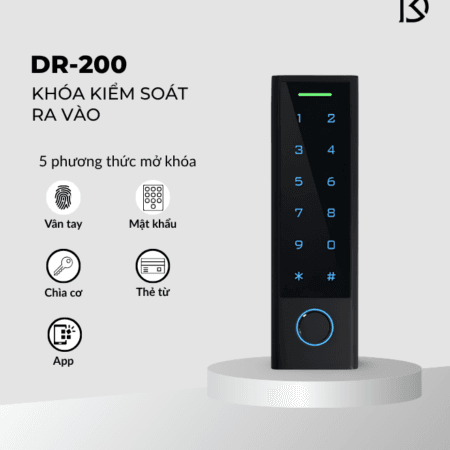 khóa thông minh kiểm soát ra vào dr-200