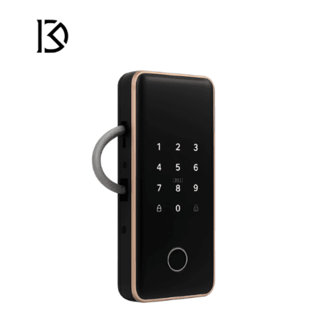 khóa cửa kính cường lực thông minh dr-063