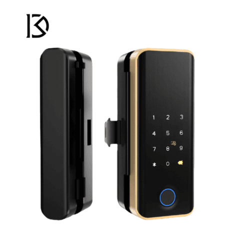 khóa cửa kính cường lực thông minh dr-061