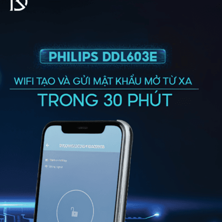 khóa thông minh Philips DDL603E