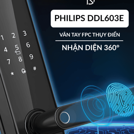 khóa thông minh Philips DDL603E