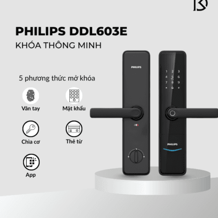 khóa thông minh Philips DDL603E