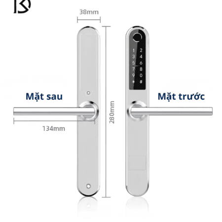 khóa thông minh dành cho cửa nhôm dr-003