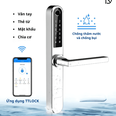 khóa thông minh dành cho cửa nhôm dr-003
