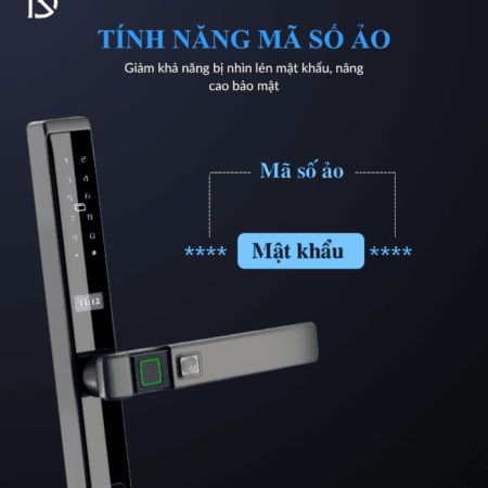 khóa thông minh vân tay dr-005