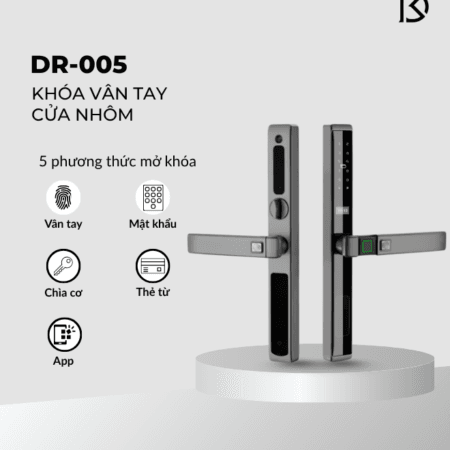 khóa thông minh vân tay dr-005