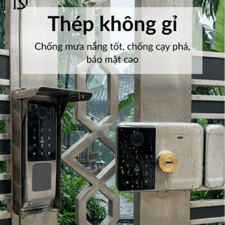 khóa cửa cổng thông minh dr-023 plus
