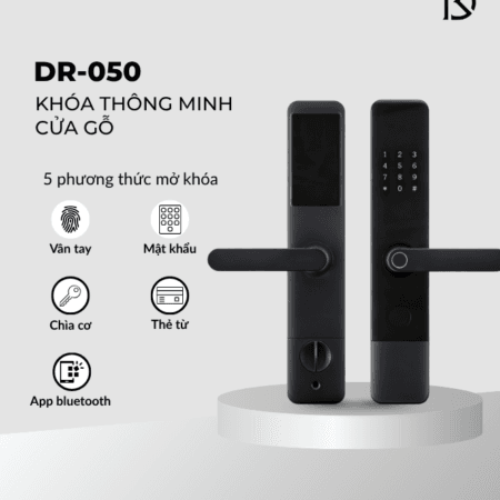 khóa thông minh vân tay dr-050