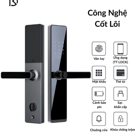 khóa vân tay thông minh dr-059