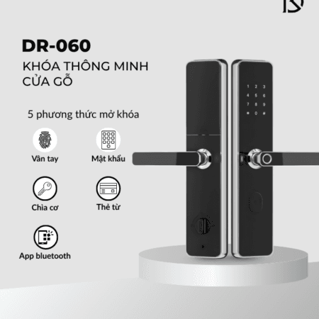khóa thông minh vân tay dr-060