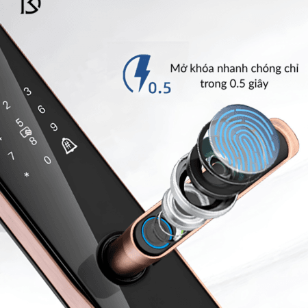 khóa thông minh vân tay dr-051