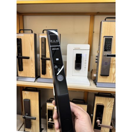 Khoá vân tay tự động cửa nhôm DR-008 (Face ID) - Ảnh 2