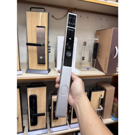 Khoá vân tay tự động cửa nhôm DR-008 (Face ID) - Ảnh 4