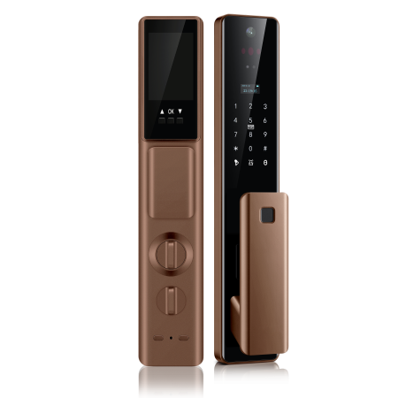 Khóa vân tay cửa gỗ DR-043(Face ID)