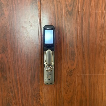 Khóa vân tay cửa gỗ DR-042 (Face ID) - Ảnh 2