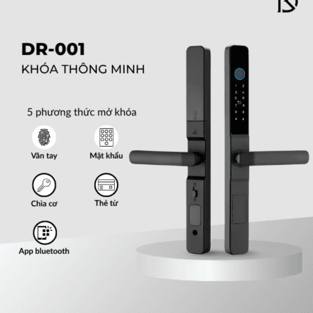 khóa thông minh vân tay dr-001