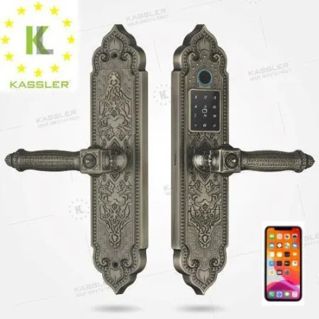 Khóa cửa vân tay đại sảnh KASSLER - KL919 PRO - GREEN