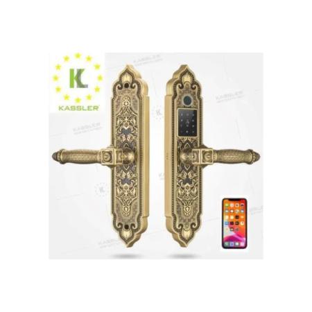 Khóa cửa vân tay đại sảnh KASSLER - KL919 PRO - COPPER