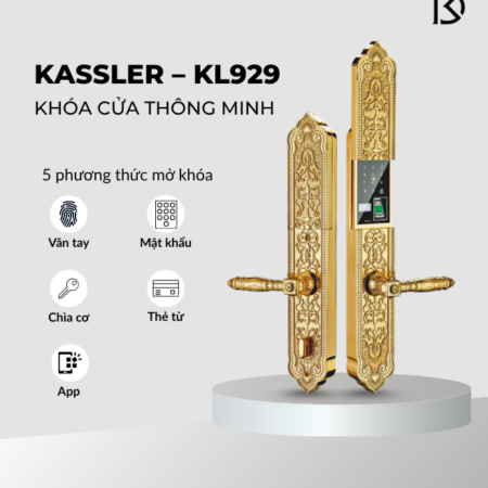 khóa cửa thông minh KASSLER – KL929