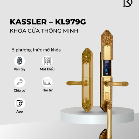 khóa cửa thông minh khóa cửa thông minh KASSLER – KL979G