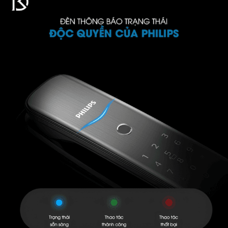 khóa thông minh PHILIPS DDL702E
