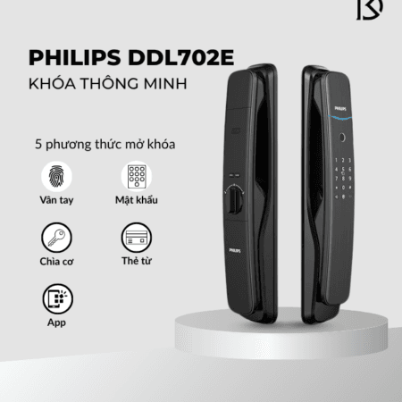 khóa thông minh PHILIPS DDL702E