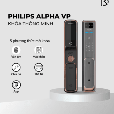 khóa thông minh Philips Alpha VP