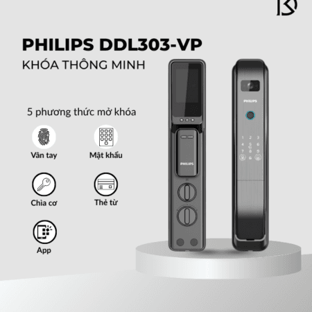 khóa thông minh Philips DDL303-VP