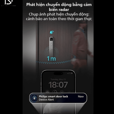khóa thông minh Philips DDL702-MVP