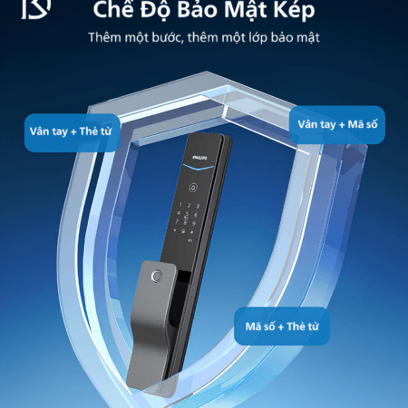khóa thông minh Philips DDL801-5HBS