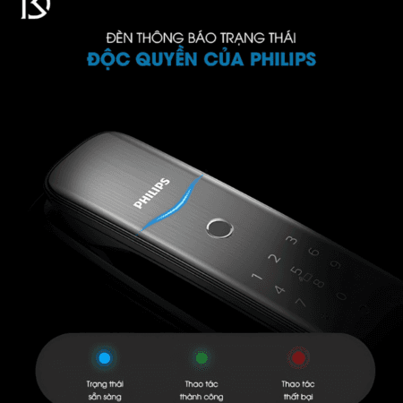 khóa thông minh Philips DDL702-1HW