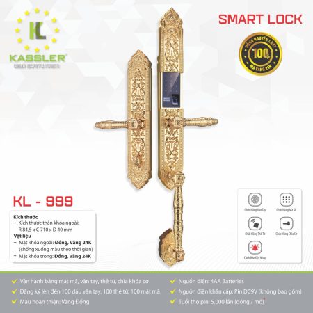 Khóa thông minh KASSLER - KL999