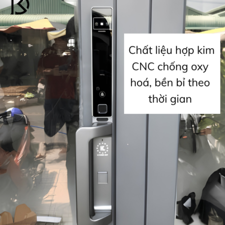 khóa cửa thông minh KASSLER – KL599 CNC – 01