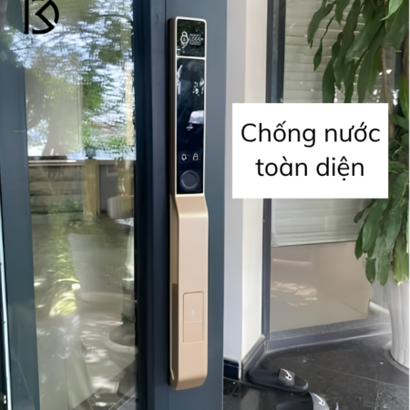 khóa cửa thông minh KASSLER – KL 599 PRO CHAMPAGNE GOLD