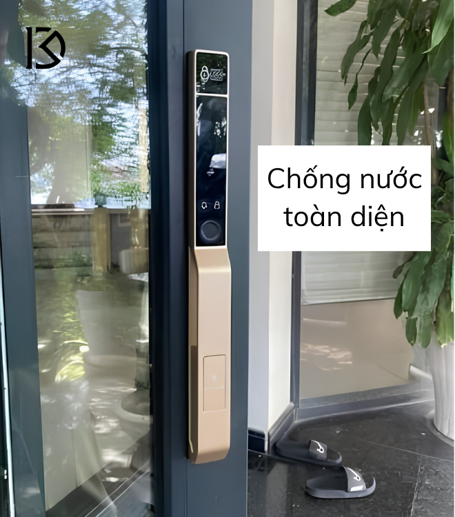 khóa cửa thông minh KASSLER – KL 599 PRO CHAMPAGNE GOLD