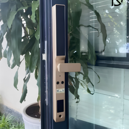 khóa cửa thông minh KASSLER – KL 599 PRO CHAMPAGNE GOLD
