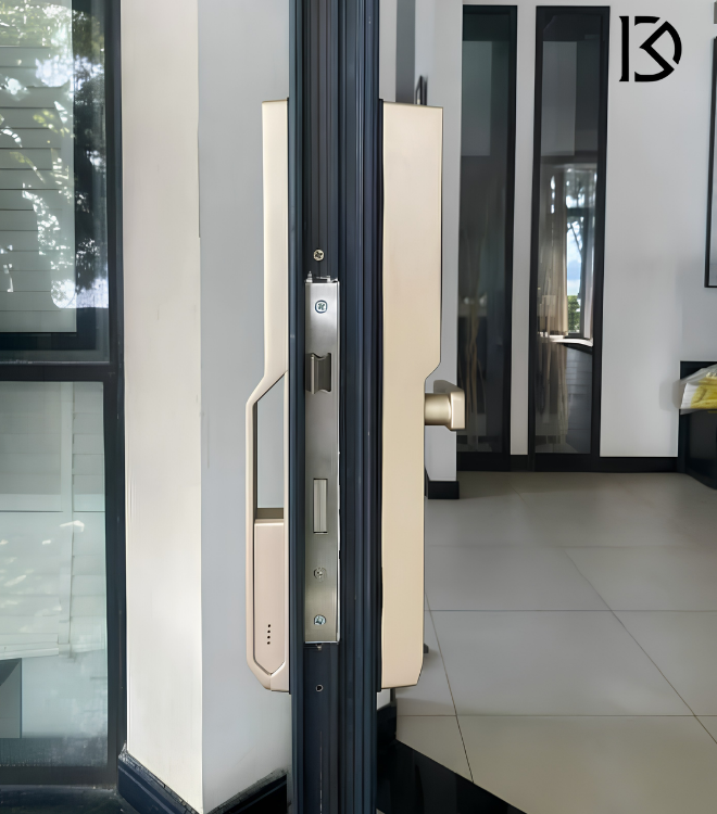 khóa cửa thông minh KASSLER – KL 599 PRO CHAMPAGNE GOLD