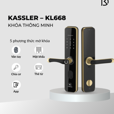 khóa cửa thông minh KASSLER – KL668