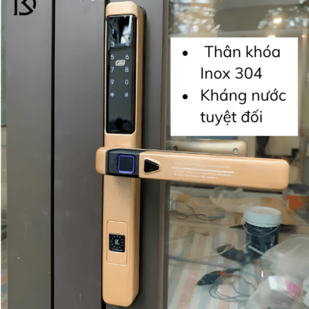 khóa cửa thông minh KASSLER – KL599 LX CHAMPAGNE