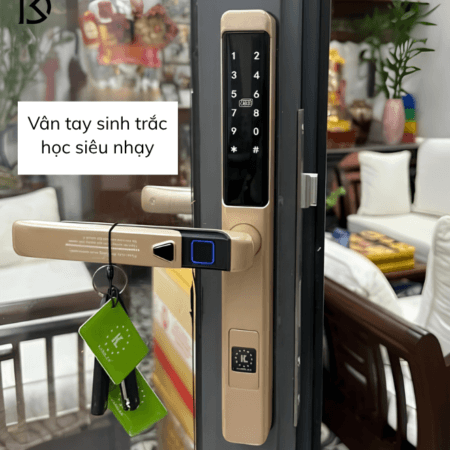 khóa cửa thông minh KASSLER – KL599 LX CHAMPAGNE