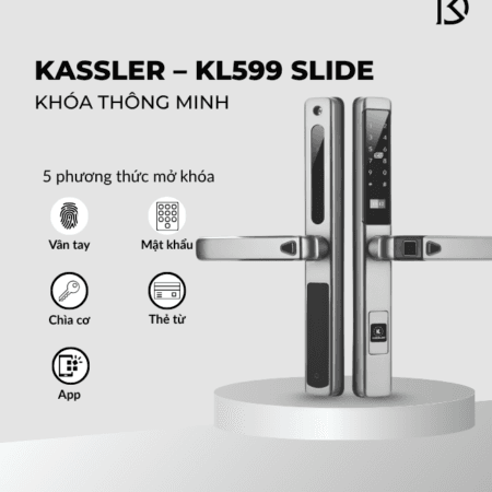 khóa thông minh KASSLER – KL599 SLIDE