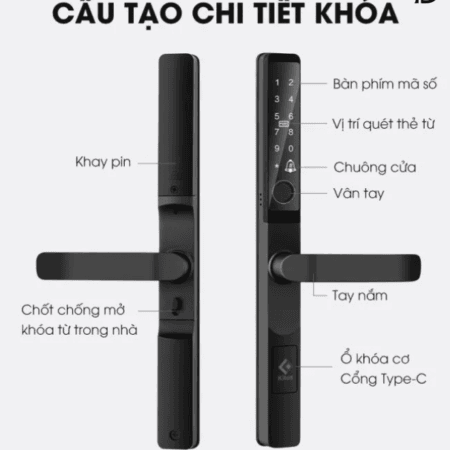 khóa thông minh Kitos KT AL60 Pro