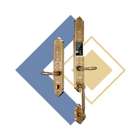 Khóa cửa thông minh đại sảnh KITOS KT C900 MẠ VÀNG 24K
