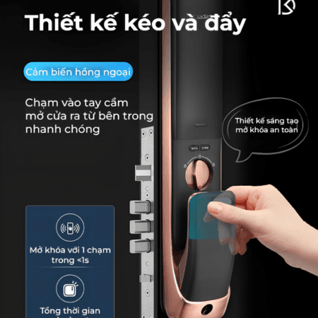 khóa thông minh nhận diện khuôn mặt Kaadas K20F