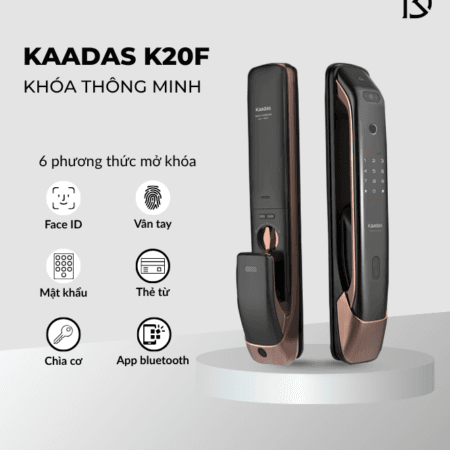 khóa thông minh nhận diện khuôn mặt Kaadas K20F